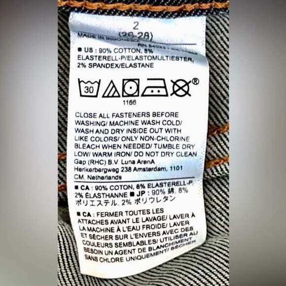 Banana Republic Universal Jean Women’s Size 2 (26-28) - Picture 6 of 7